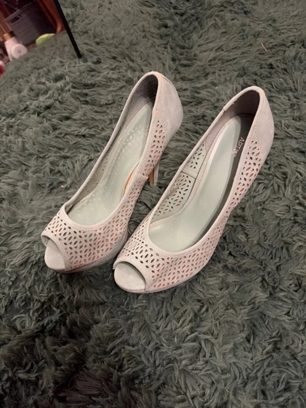 Teal heels